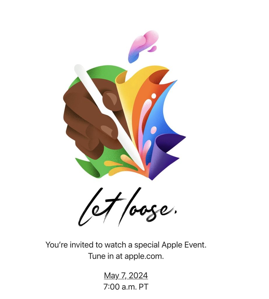Apple is set to unveil new products on May 7th 2024 at their event named let loose